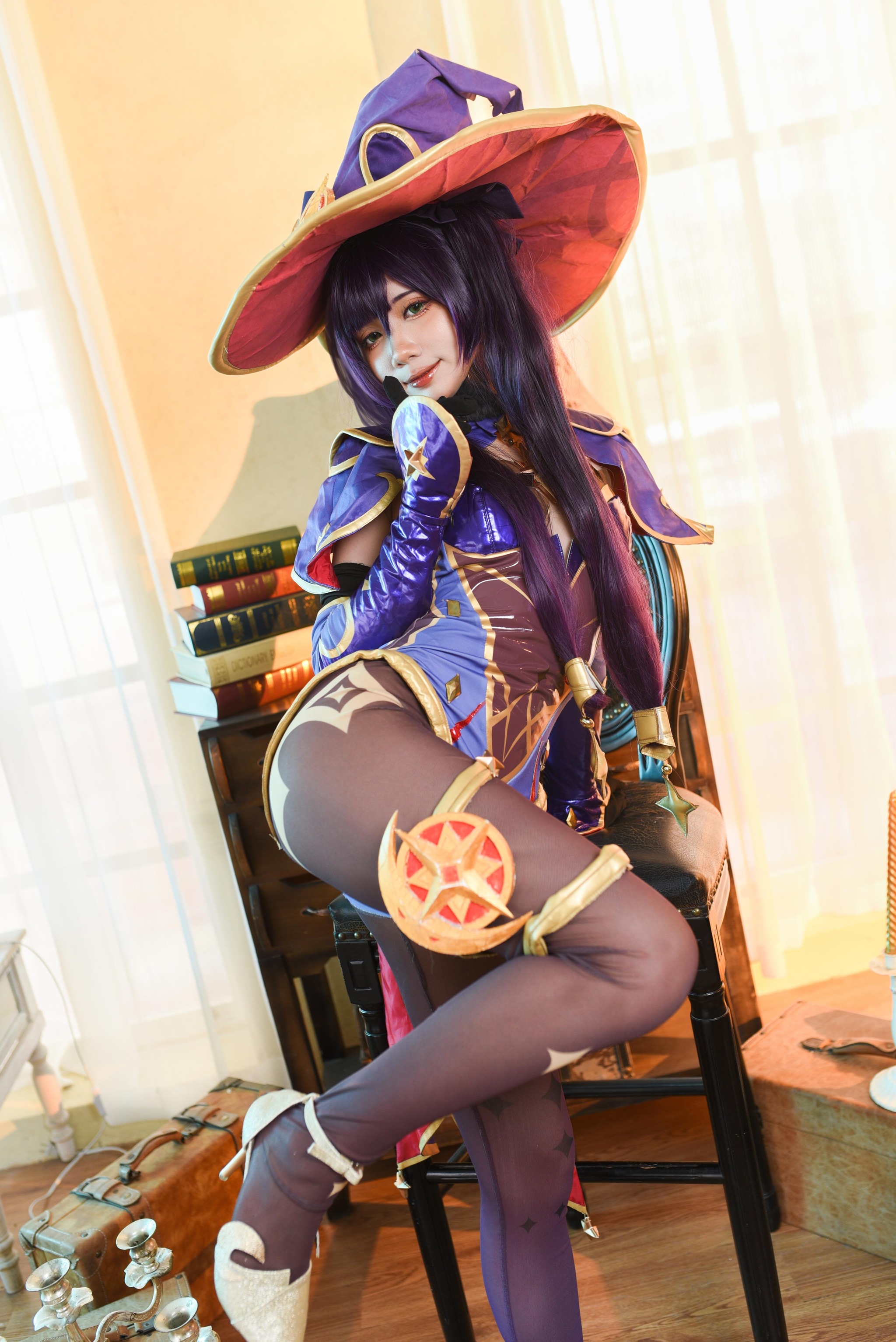 PoppaChan – NO.015 Mona (Genshin Impact)[53P]-XikXak